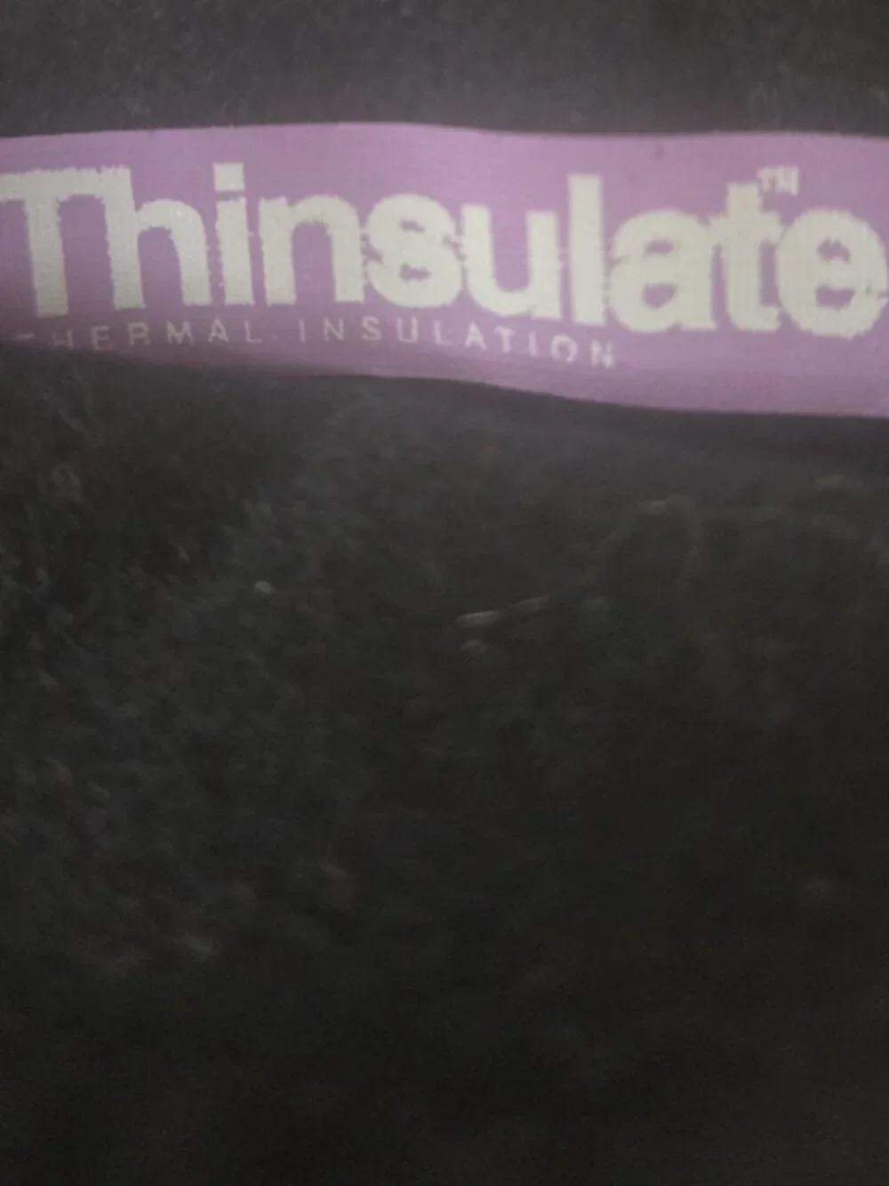 Grandoe Thinsulate Thermal Insulation Small Black Women's Suede Leather Gloves
